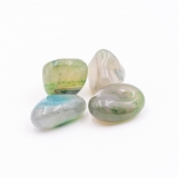 Ágata color verde canto rodado