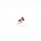 Anillo ajustable granate
