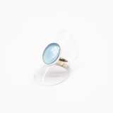 Anillo ajustable onix azul