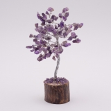 Árbol de gemas amatista