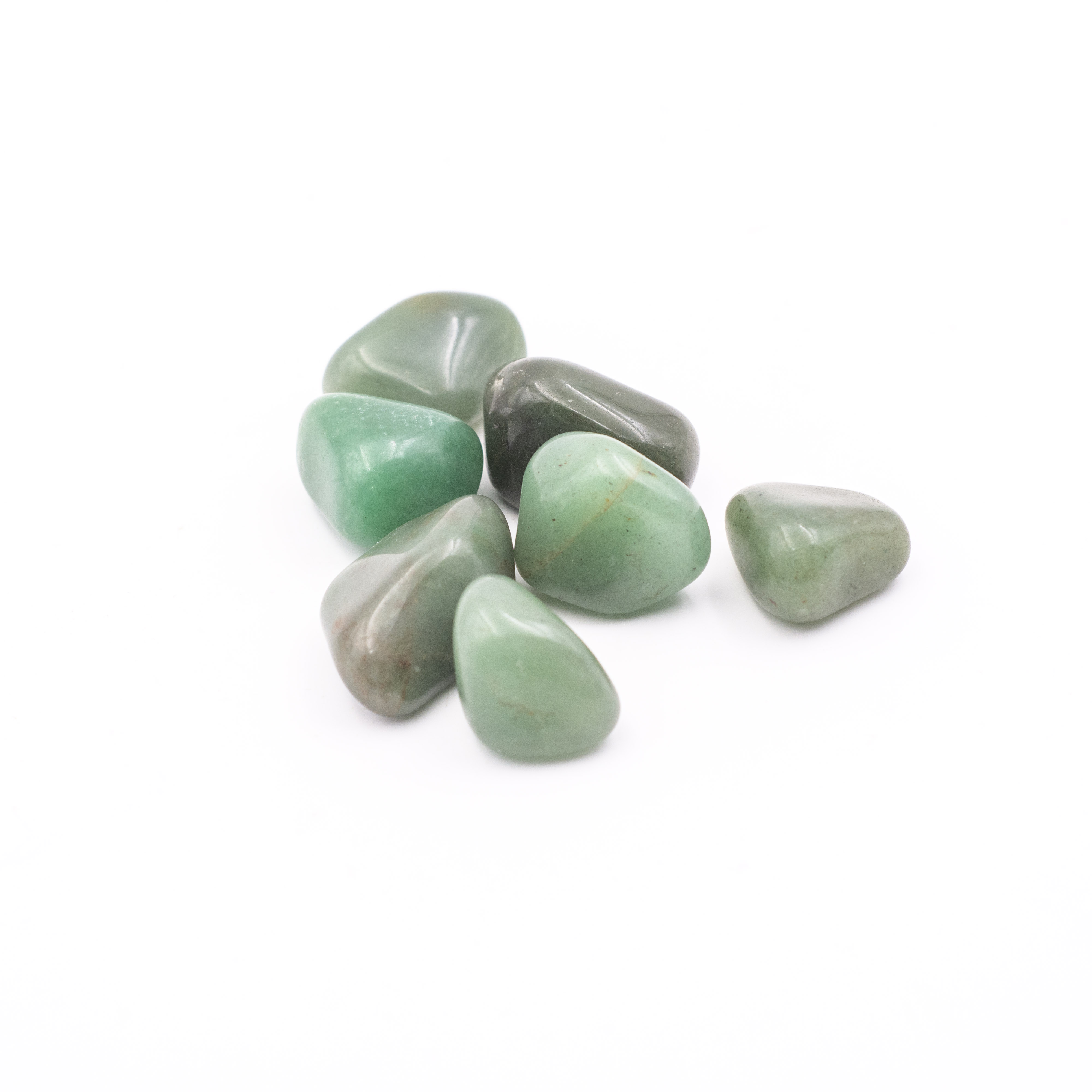 Cuarzo verde cantos rodados