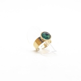 Anillo ajustabe esmeralda