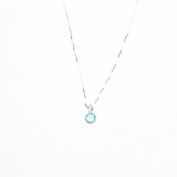 Colgante aguamarina