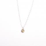 Colgante cuarzo ahumado