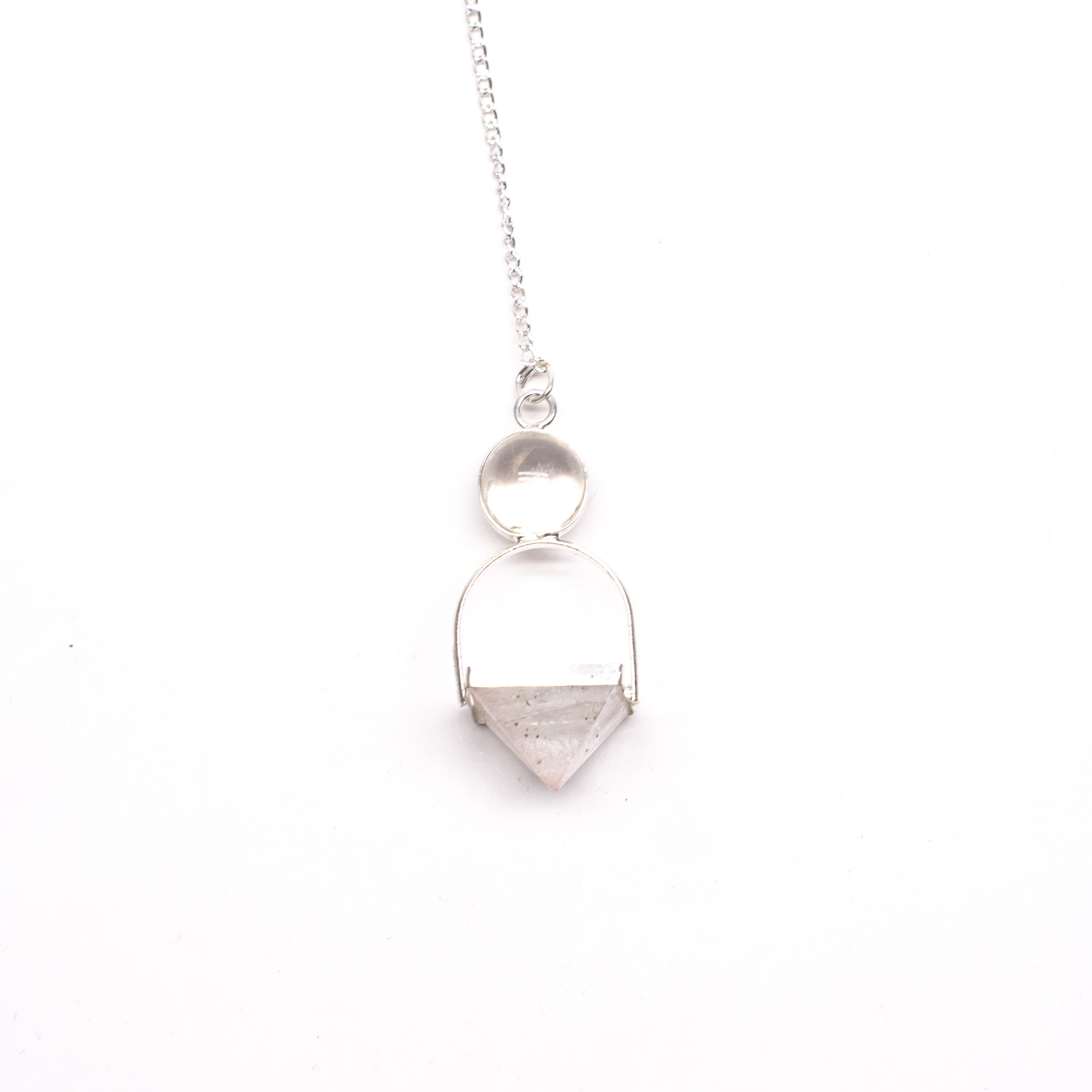 Péndulo cuarzo cristal 