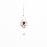 Péndulo cuarzo rosa bastón