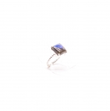 Anillo ajustable labradorita 