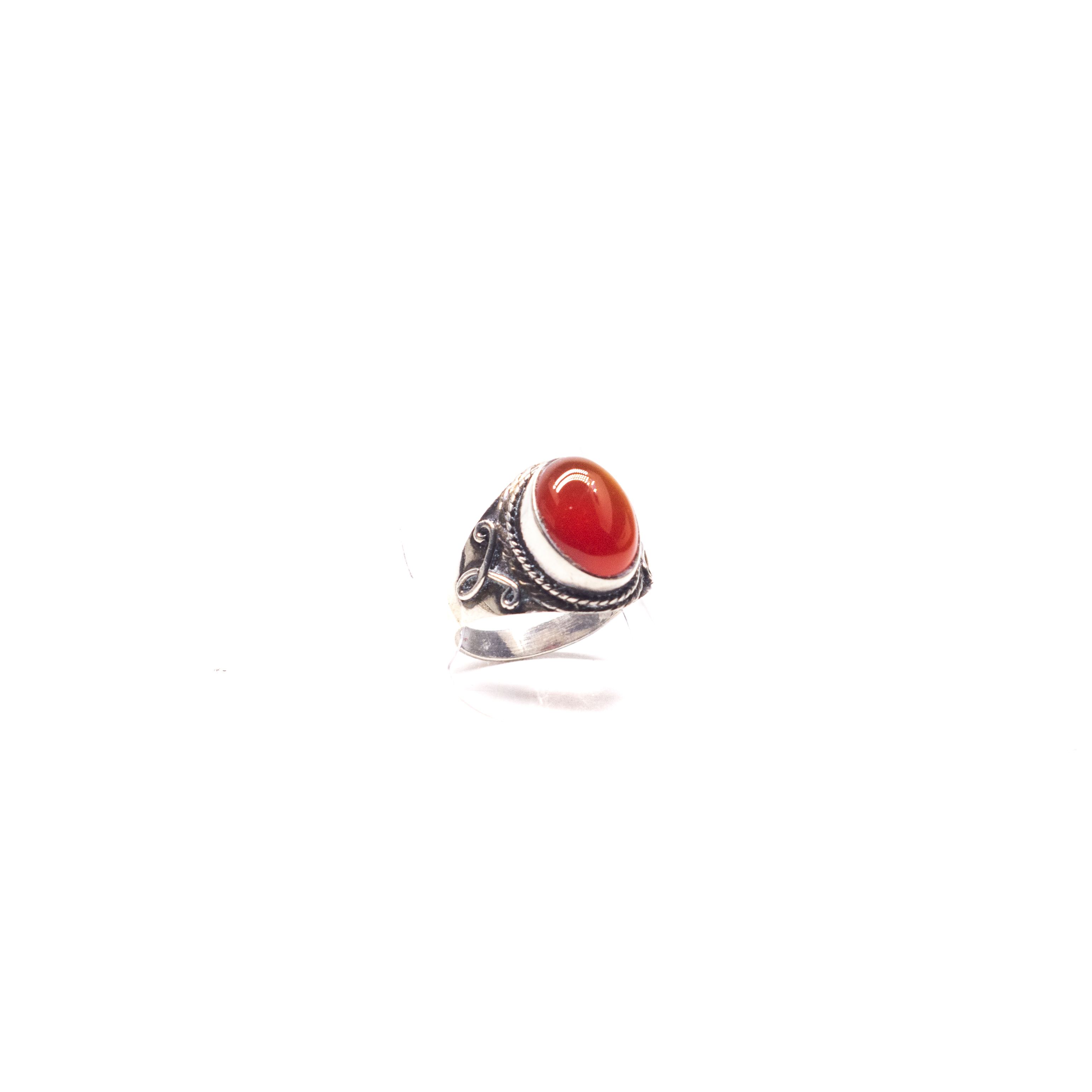 Anillo jaspe rojo