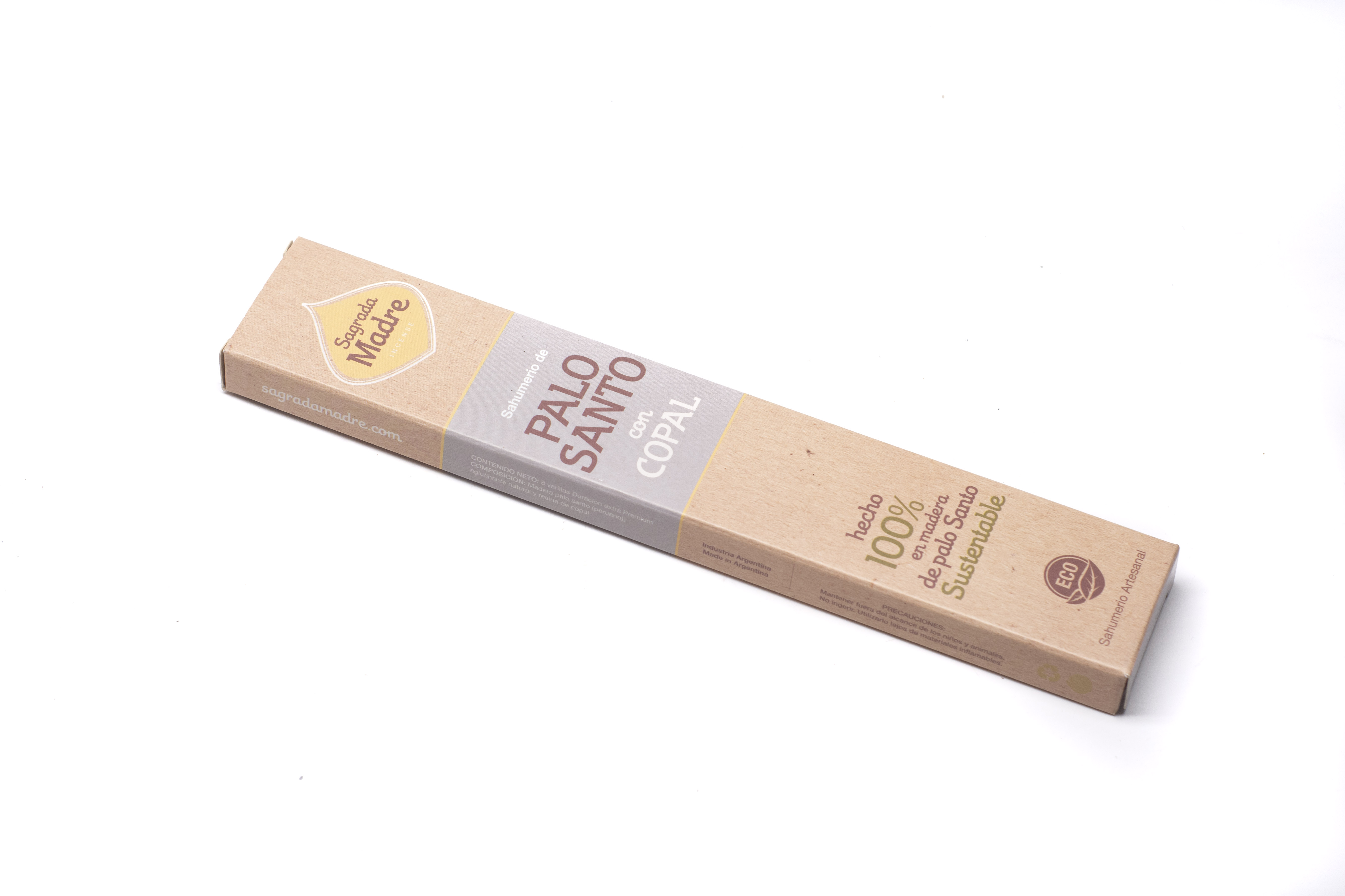 Sahumerio palo santo y copal 