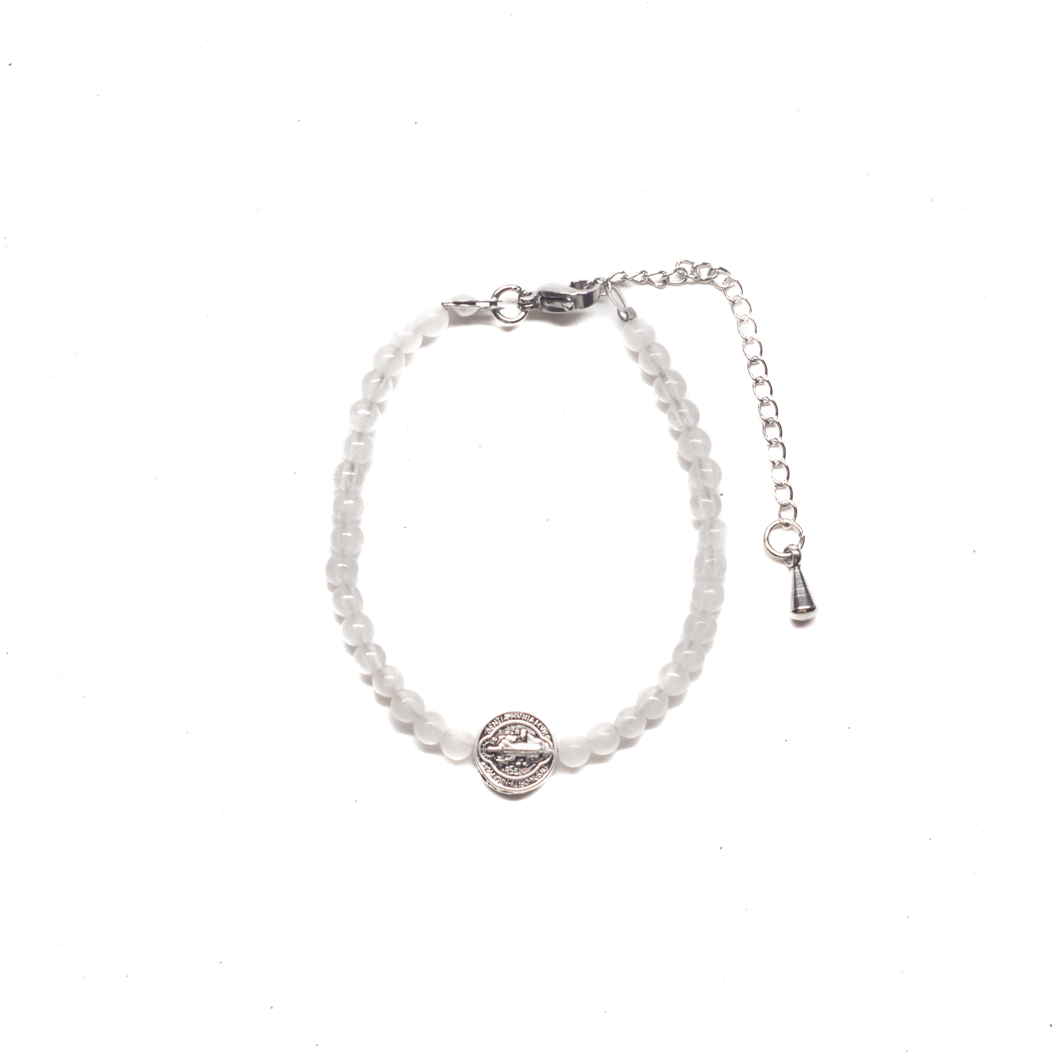 Pulsera cuarzo rosa San Benito