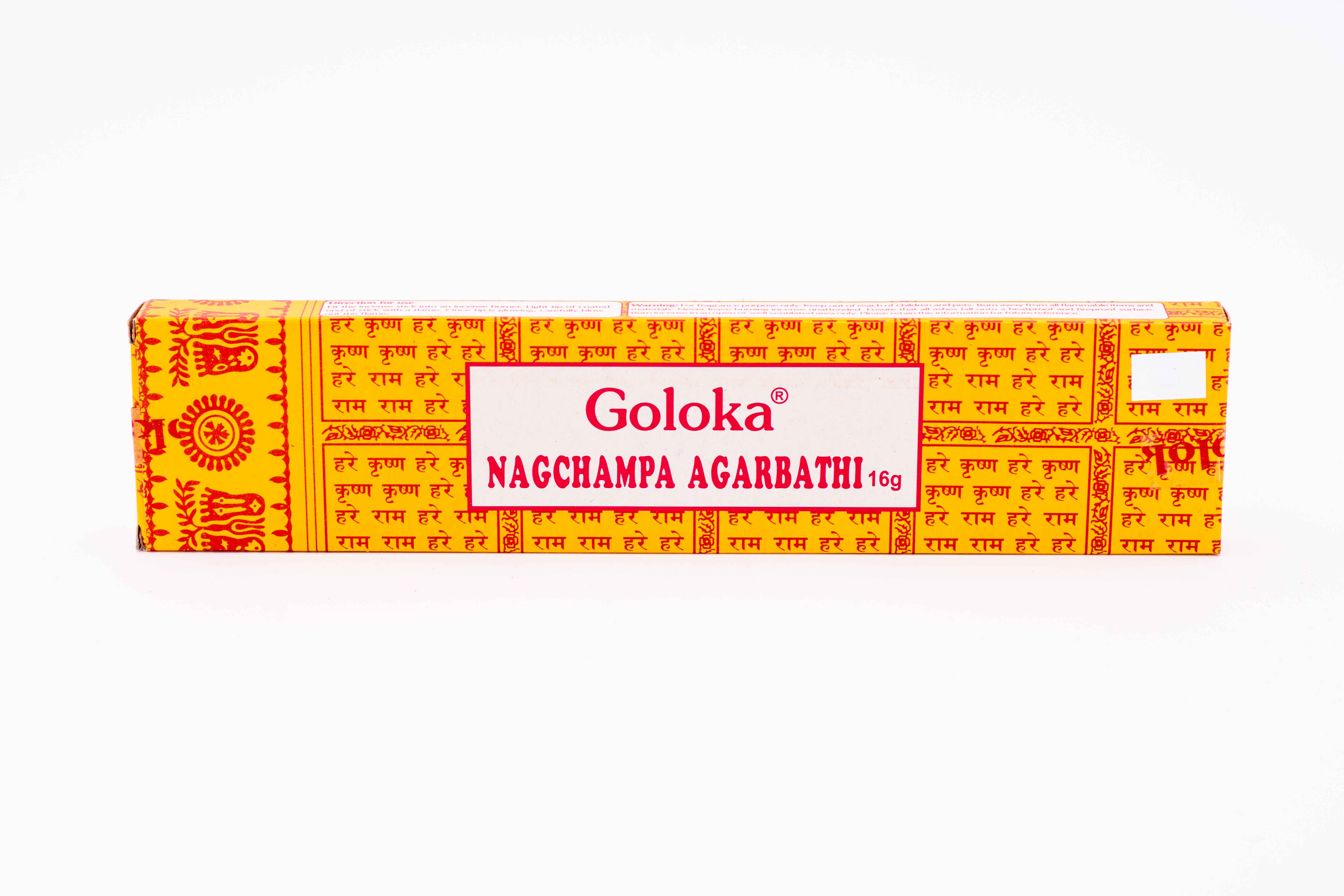 Incienso Nag Champa Goloka