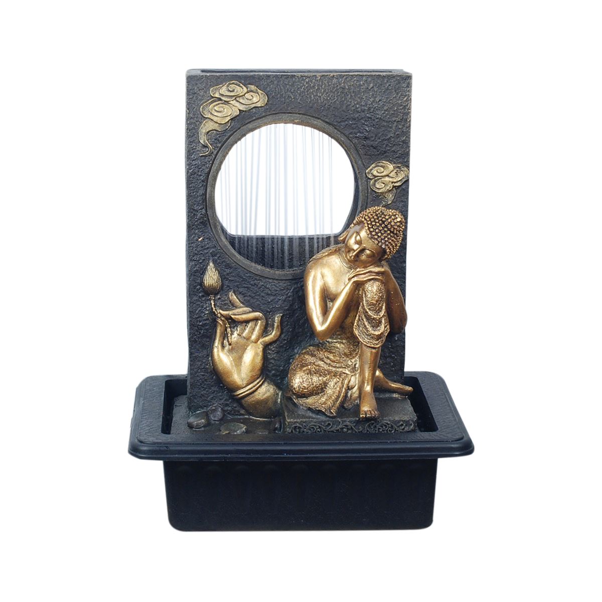 Fuente de agua Buda grande