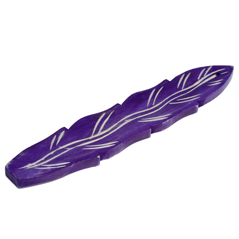 Incensario pluma madera