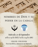 Masterclass Nombres de Dios y su Poder en la Cábala