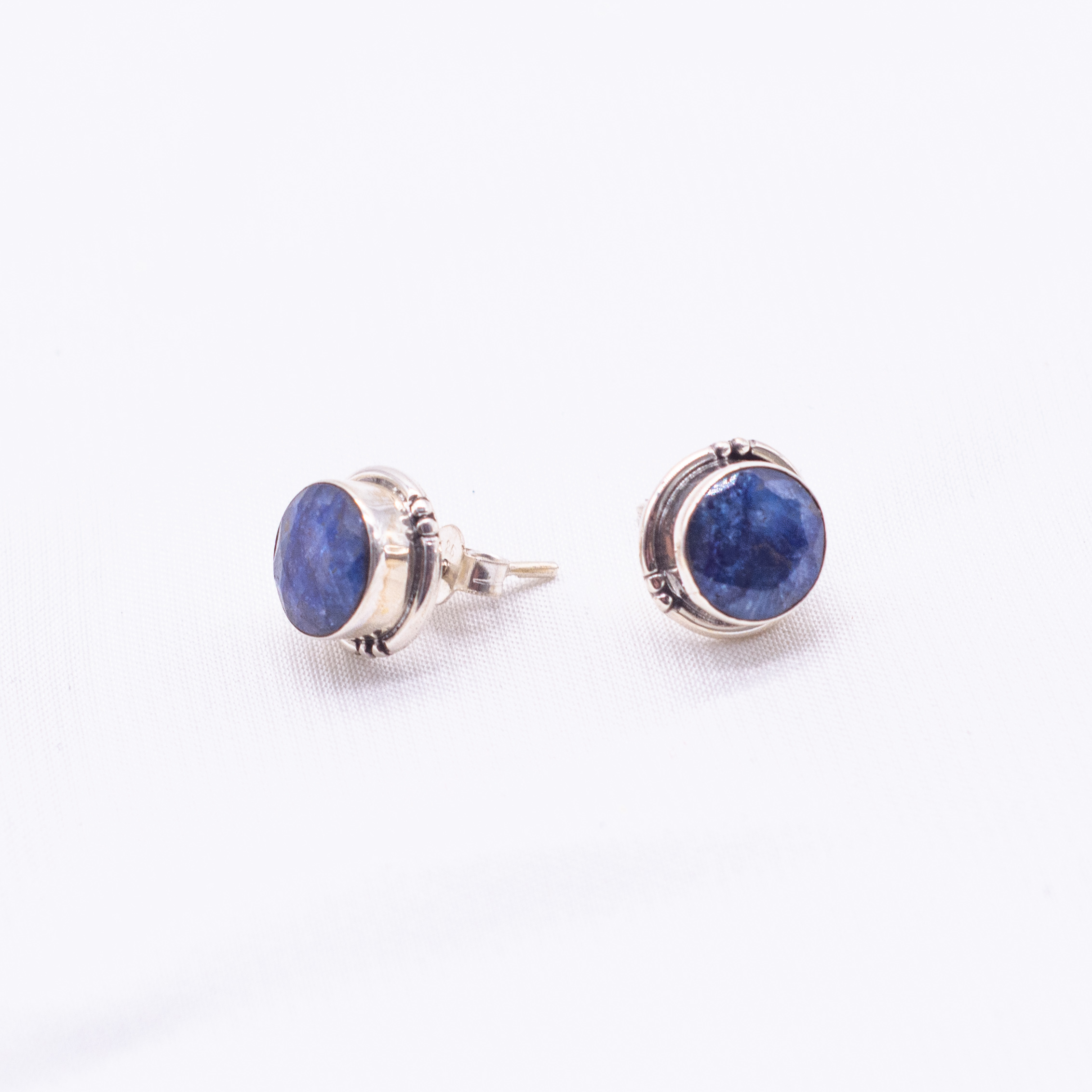 Pendientes Lapislázuli plata