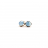 Pendientes Ónix azul