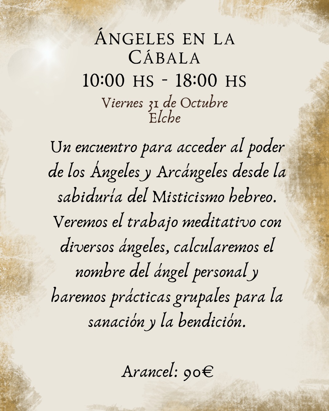 Taller Ángeles desde La Cábala 2 
