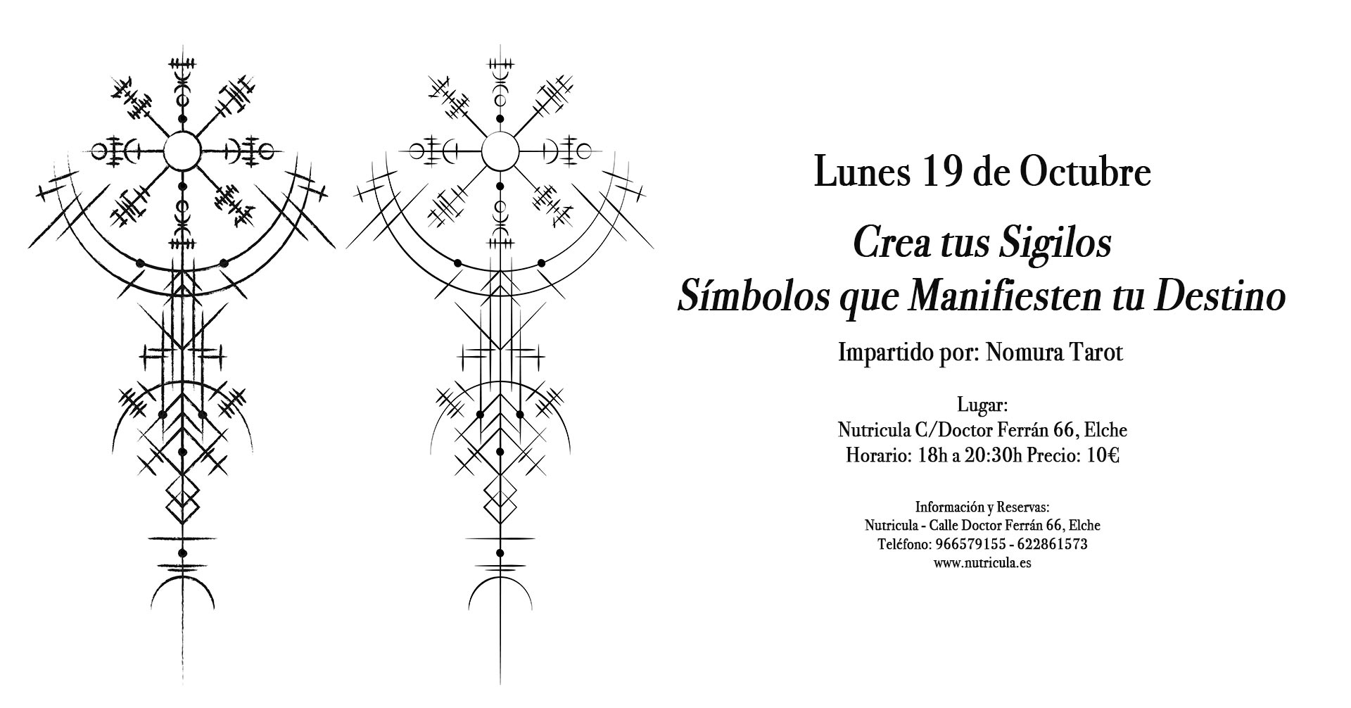 Taller Crea tus sigilos, símbolos que manifiesten tu destino