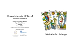 Taller Descubriendo el Tarot  - Casa Koradi-Kumara La Vilueña (Zaragoza)