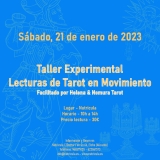 Taller Experimental de Lecturas de Tarot en Movimiento Sábado 21 de enero de 2023