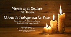 Taller gratuito, el arte de trabajar con las velas