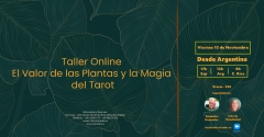 Taller Online El Valor de las Plantas y la Magia del Tarot