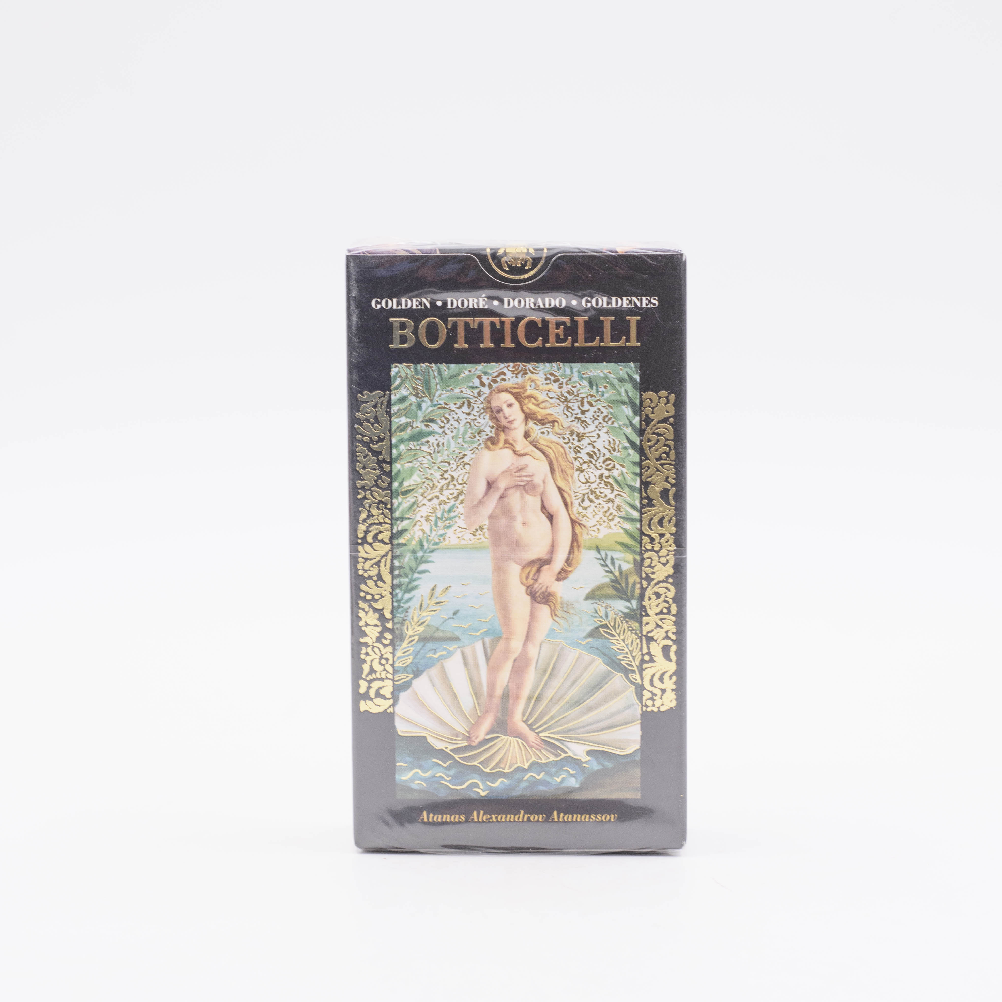 Tarot Botticelli dorado