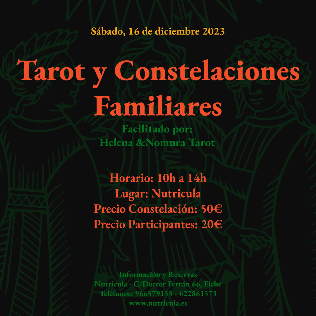 Tarot y Constelaciones Familiares 16 de diciembre 2023 - Participante