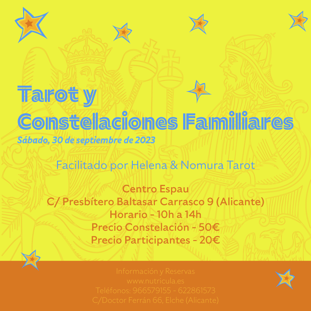 Tarot y Constelaciones Familiares 30 de Septiembre - Participante
