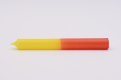Vela Bicolor Amarillo y rojo