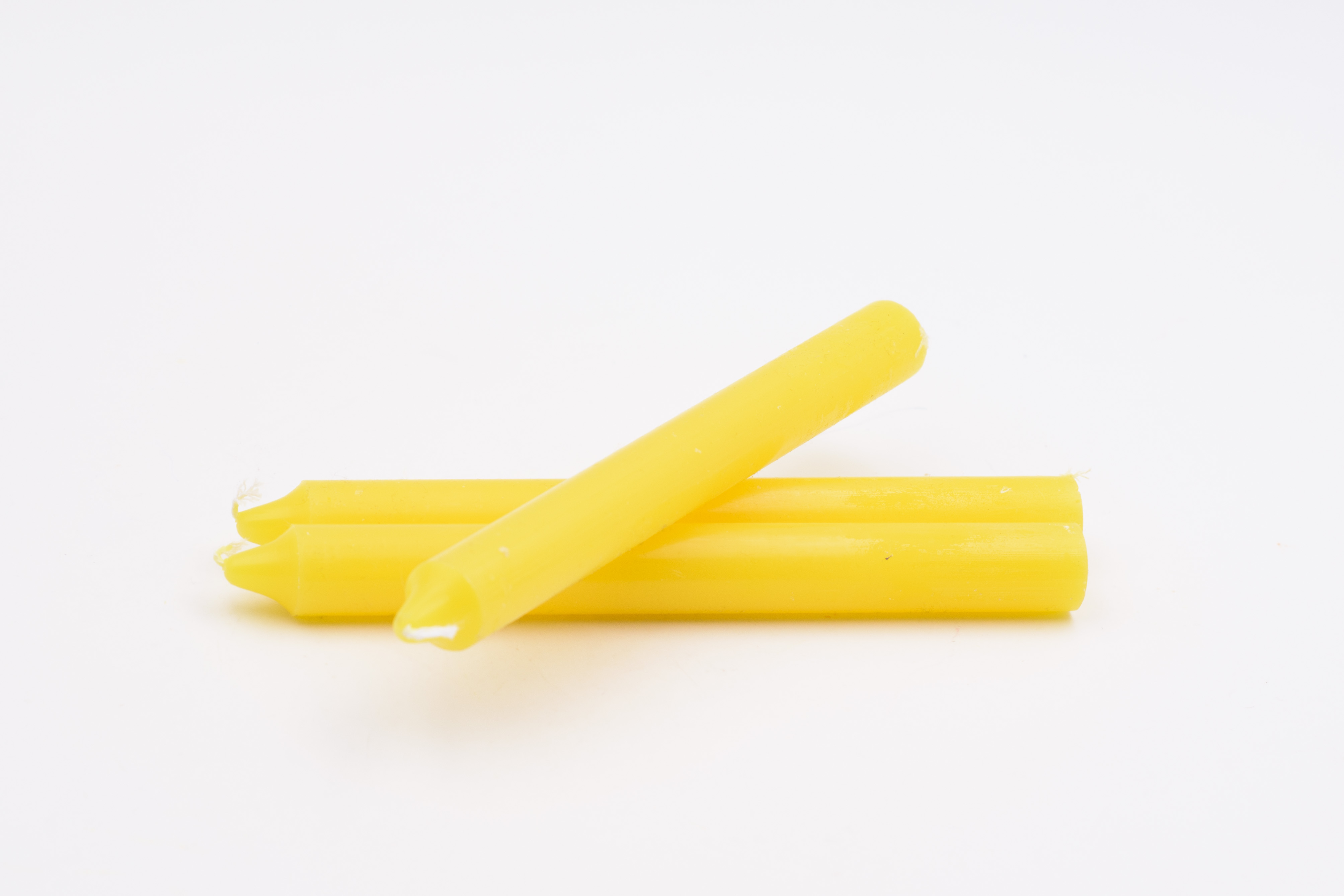 Vela Bujia Amarilla 20x2cm