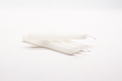 Vela bujia blanca