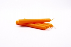 Vela bujia naranja
