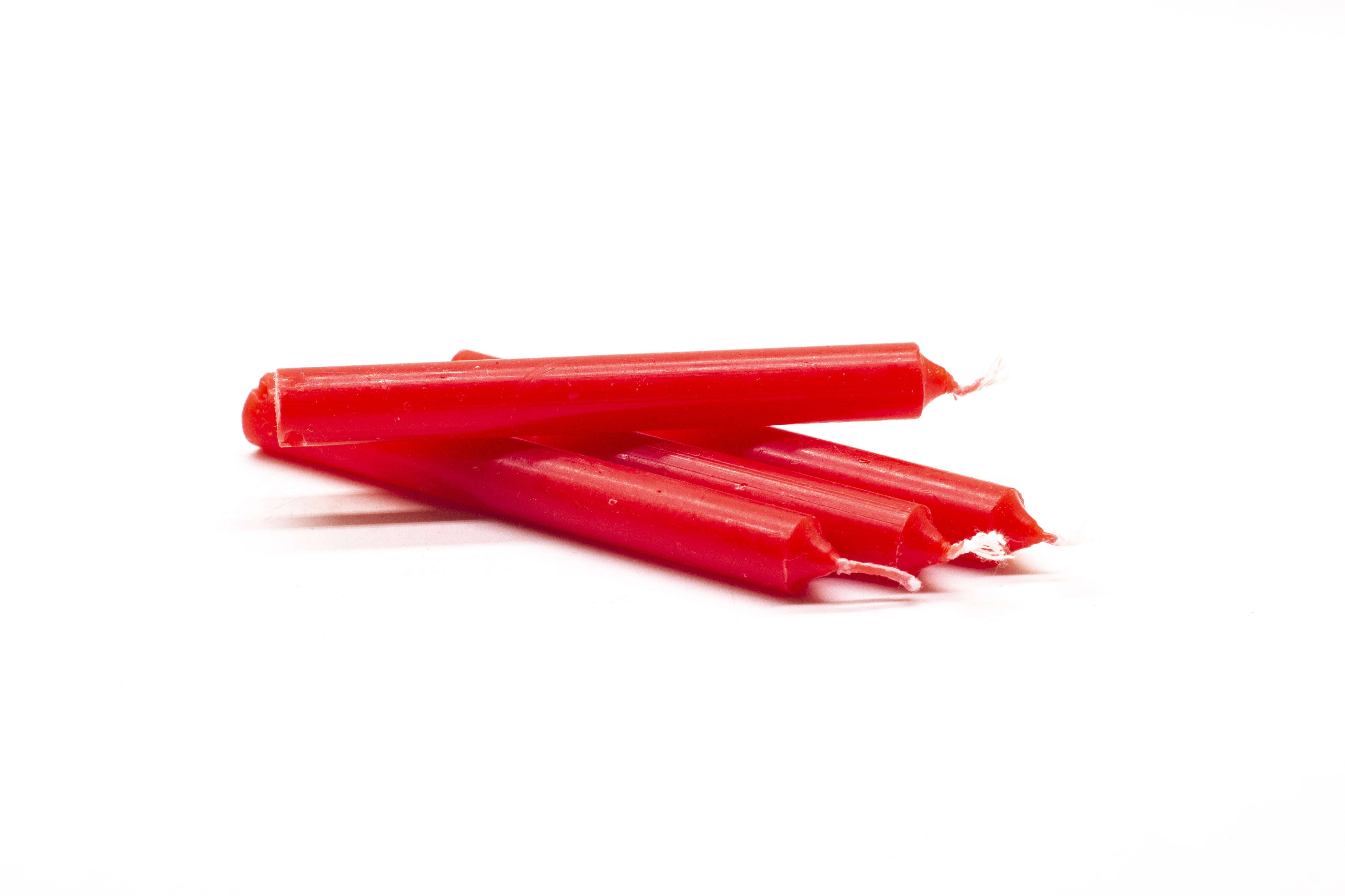 Vela bujia roja