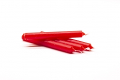 Vela bujia roja