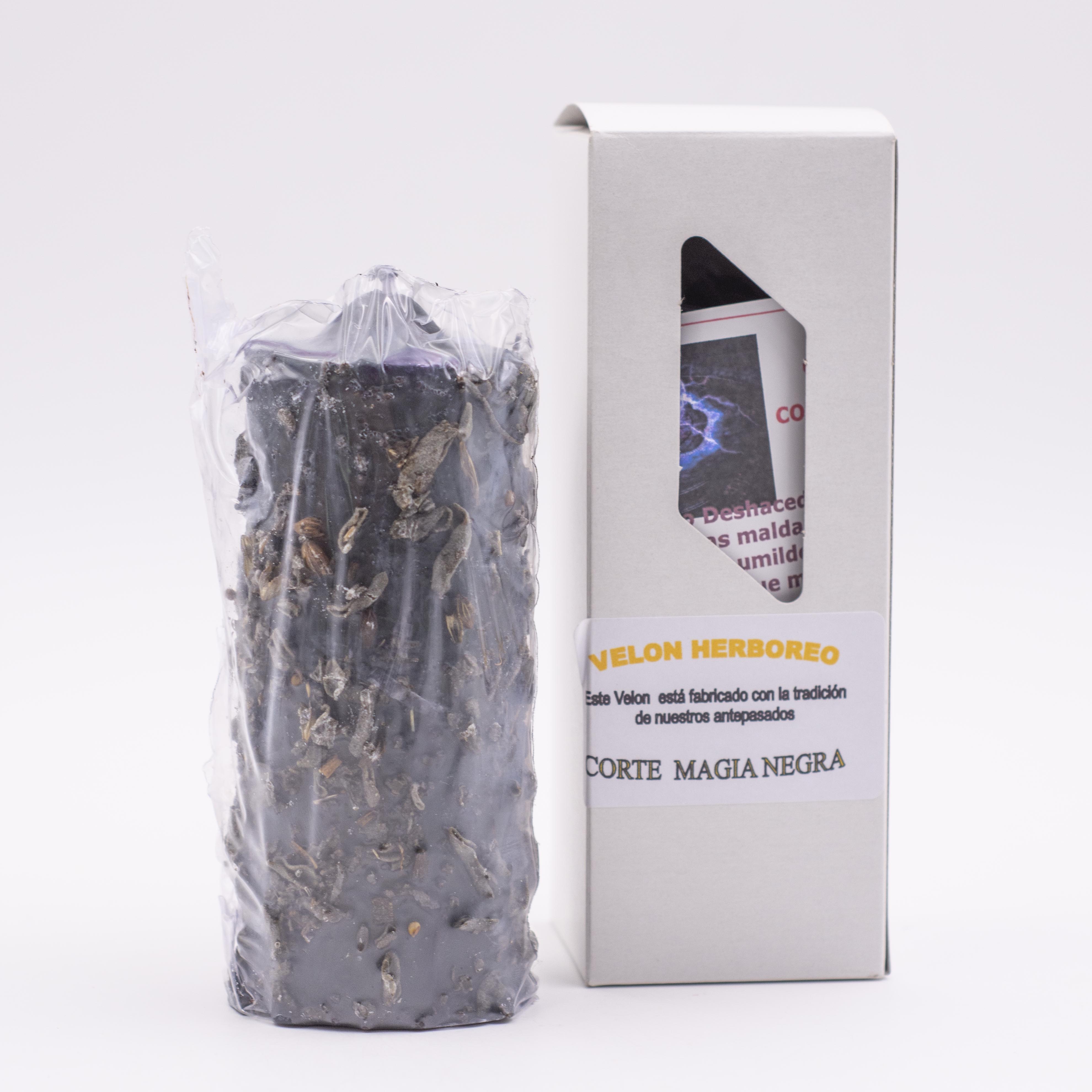 Velón herbóreo Corte Magía Negra 