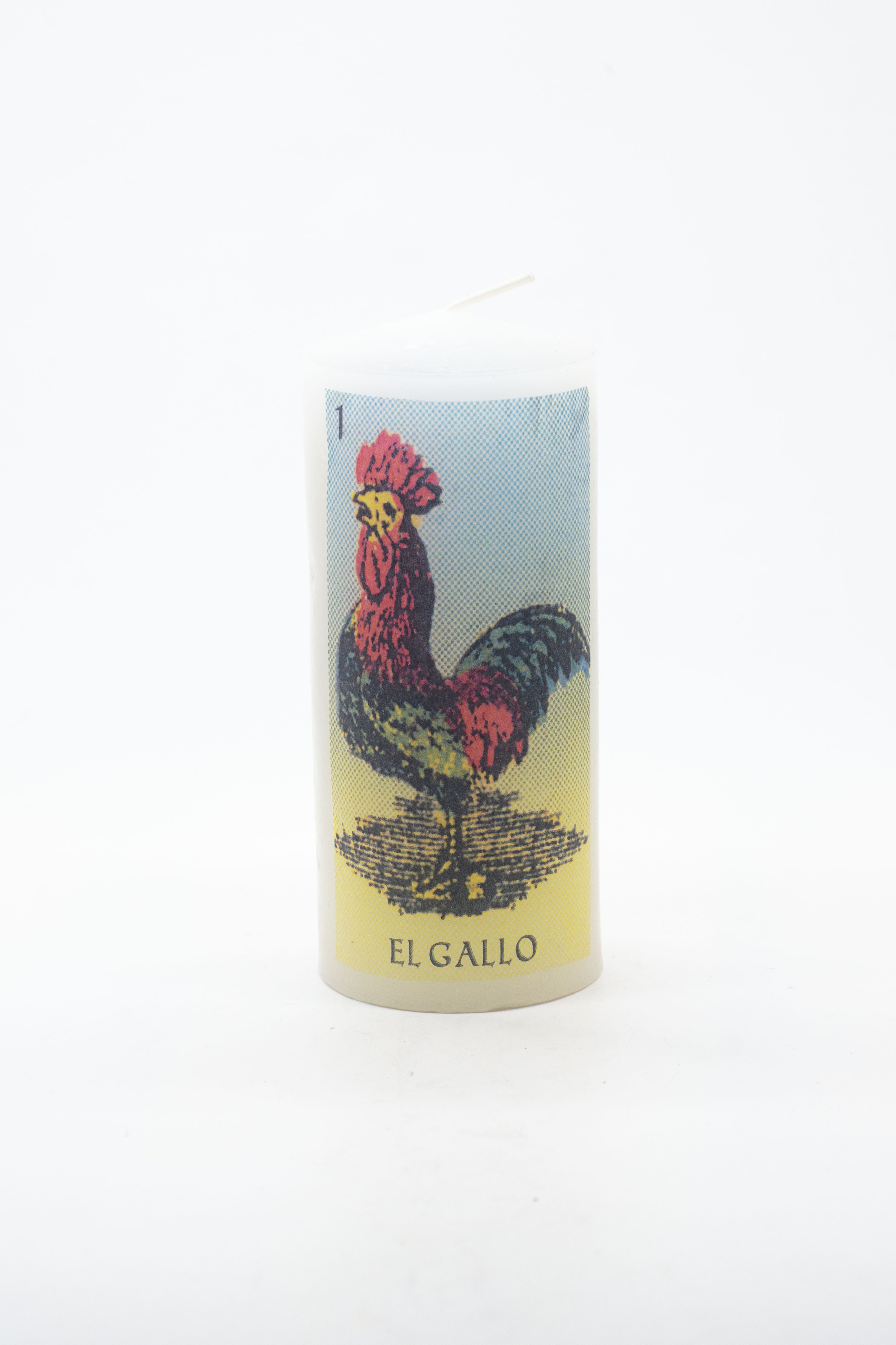 Velón loteria mexicana - 1 el gallo
