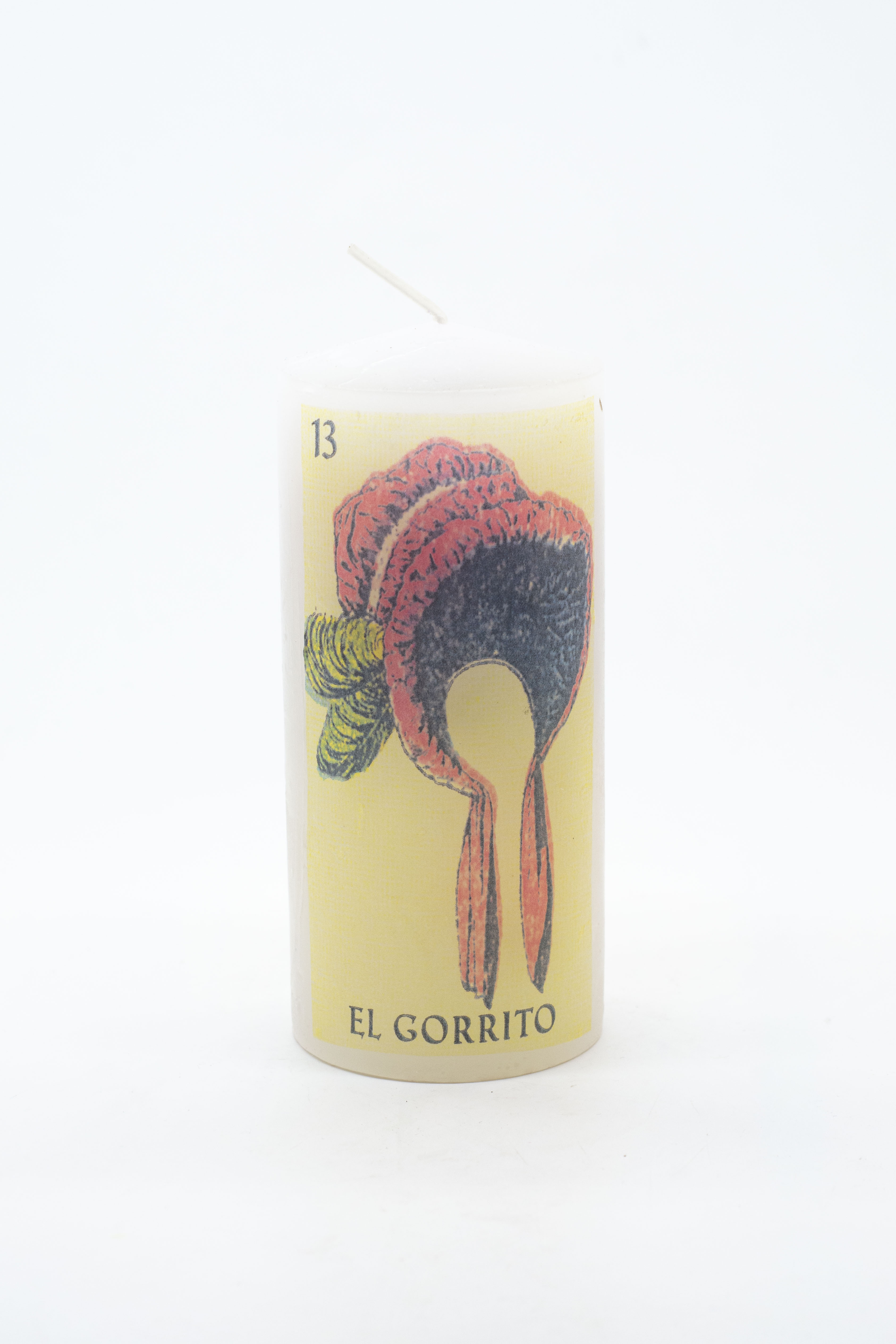 Velón loteria mexicana - 13 El gorrito