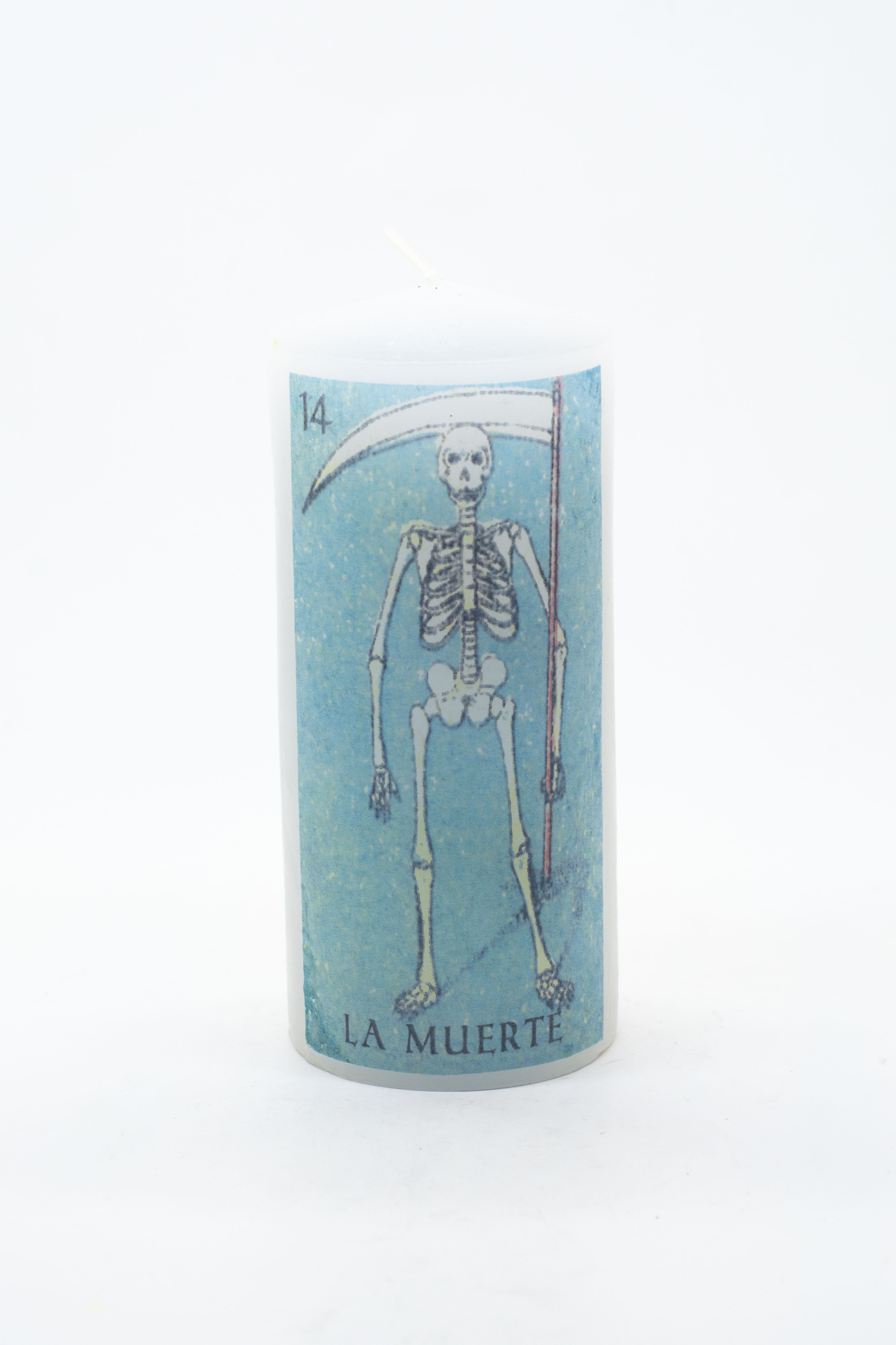 Velón loteria mexicana - 14 La muerte