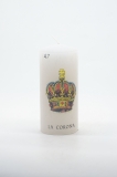 Velón Lotería Mexicana - 47 La Corona