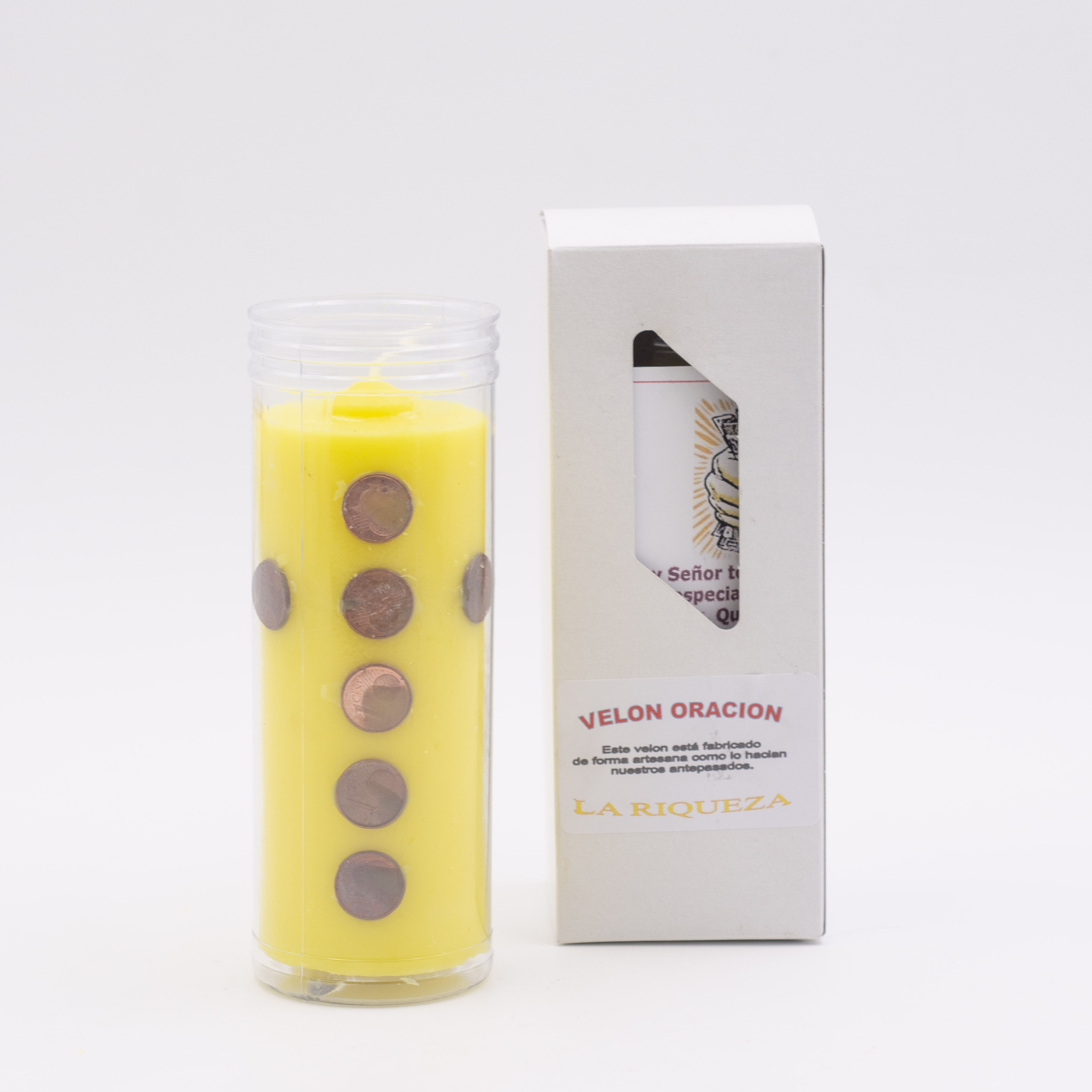 Velón oración Riqueza