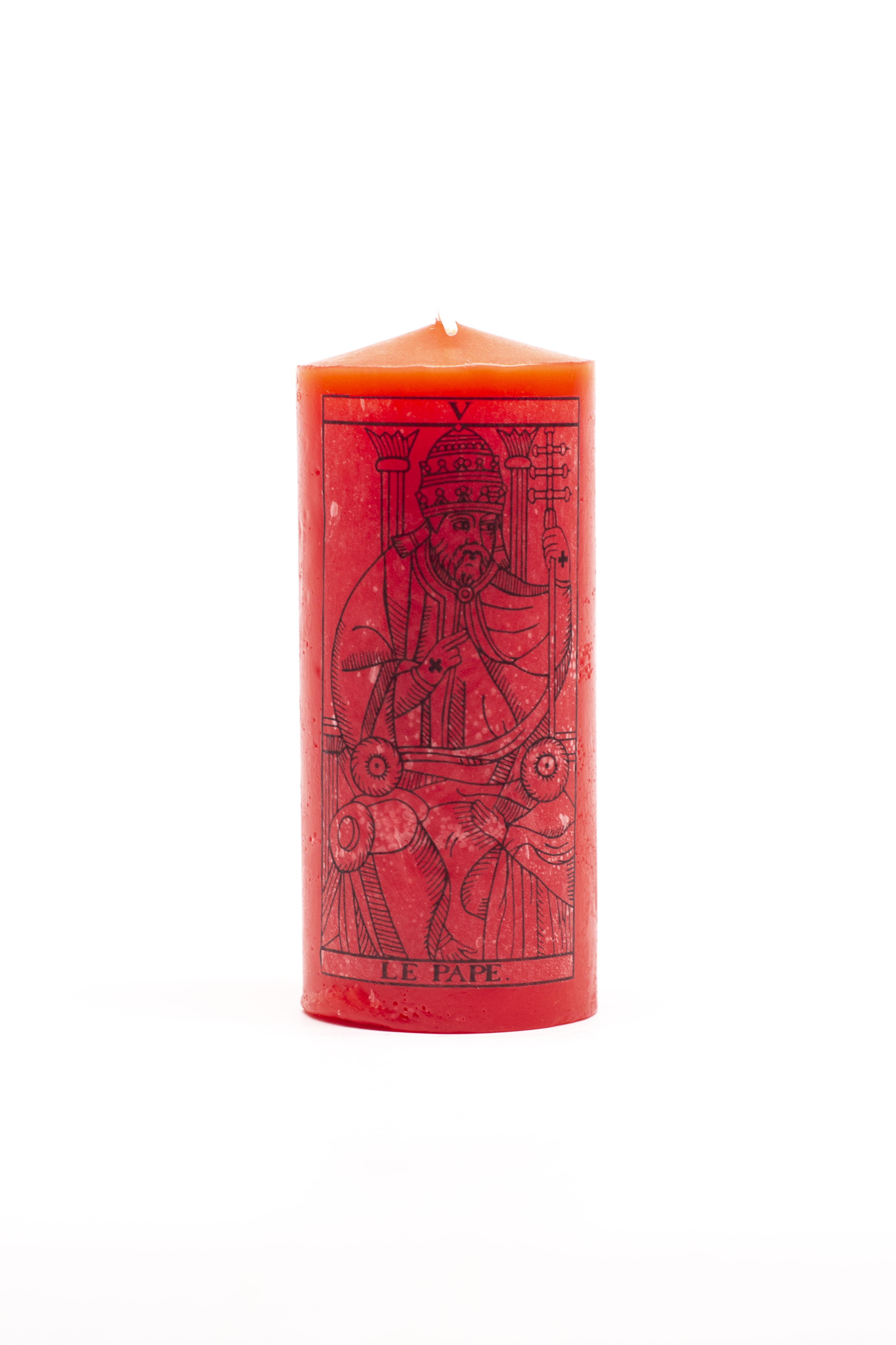 Velón Proyecto del Tarot Marianne Costa - El Papa