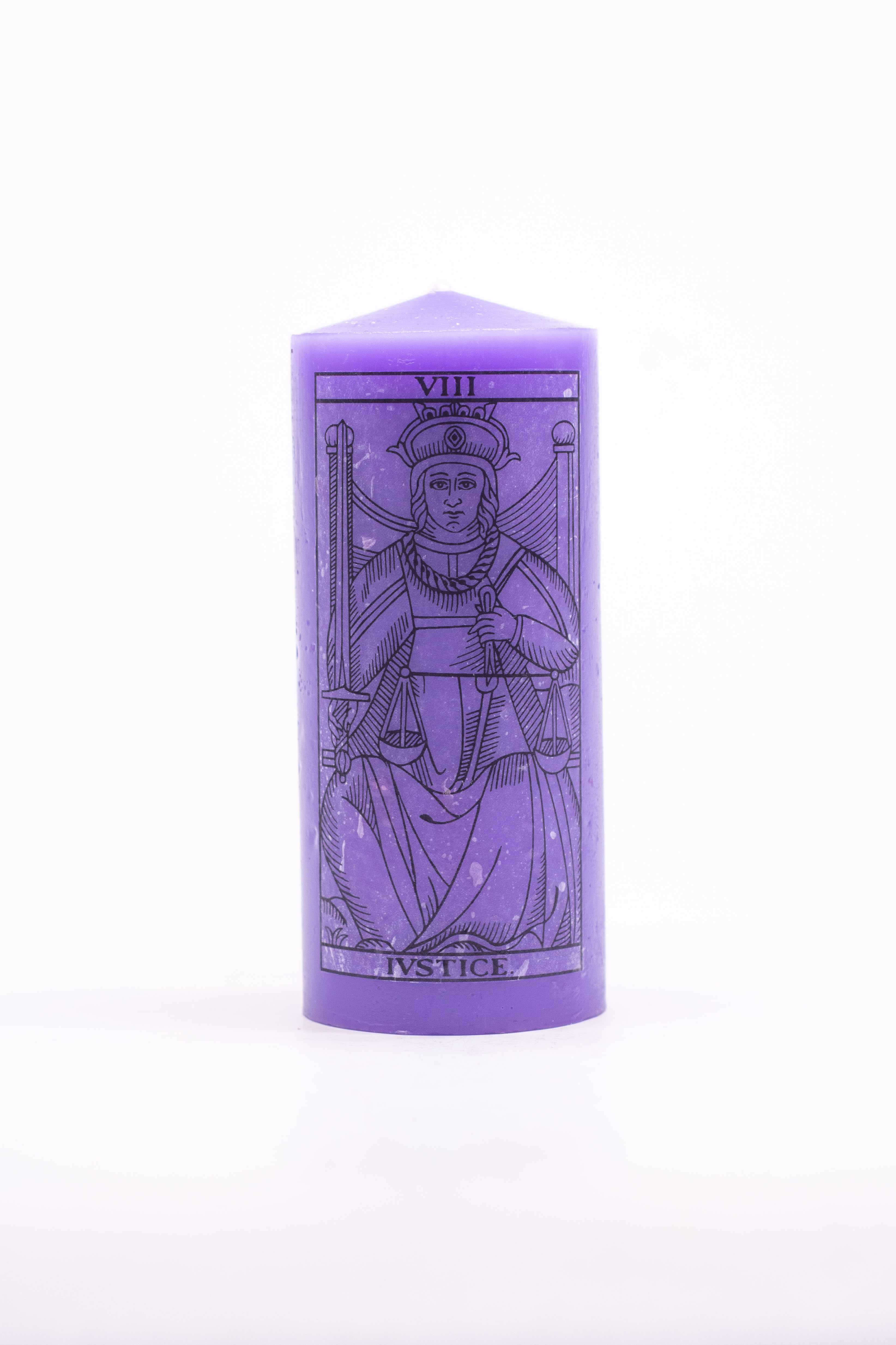 Velón Proyecto del Tarot Marianne Costa - La Justicia